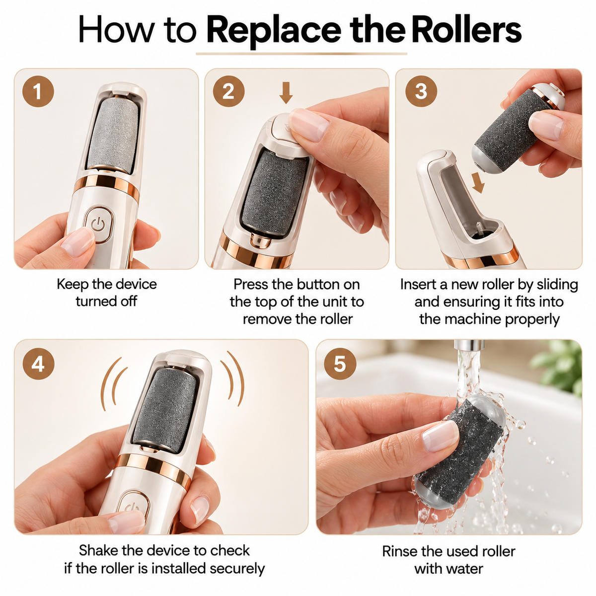 Electric Foot File & Callus Remover