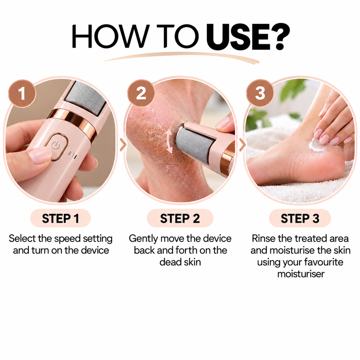 Electric Foot File & Callus Remover